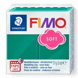 Staedtler Fimo Soft Polimer Kil 56 Emerald - Staedtler