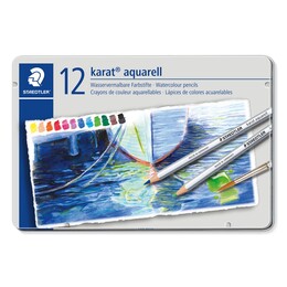 Staedtler Karat Aquarell Sulu Boya Kalemi Seti 12 Renk - Staedtler