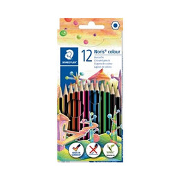 Staedtler Noris Color Kuru Boya 12 Renk (185 C12) - Staedtler