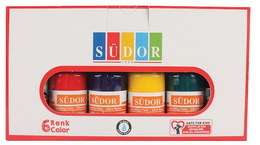 Südor Ebru Boyası Seti 6 Renk x 30 ml. Damlalıklı Şişe - Südor