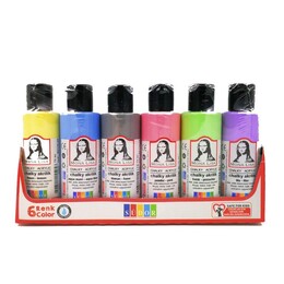 Südor Mona Lisa Chalky Akrilik Boya Seti 6 Pastel Renk x 70 ml. Şişe - Südor