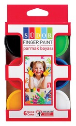 Südor Parmak Boyası 6 Renk x 30 ml. - Südor