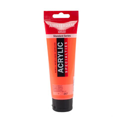 Talens Amsterdam Akrilik Boya 120 ml. 257 Reflex Orange (Fosforlu) - Talens