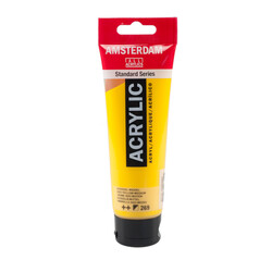 Talens Amsterdam Akrilik Boya 120 ml. 269 Azo Yellow Medium - Talens