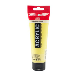 Talens Amsterdam Akrilik Boya 120 ml. 274 Nickel Titanium Yellow - Talens