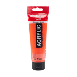Talens Amsterdam Akrilik Boya 120 ml. 311 Vermilion - Talens