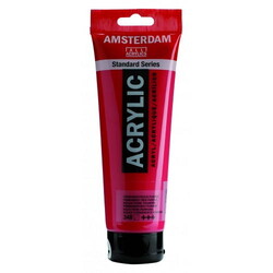 Talens Amsterdam Akrilik Boya 120 ml. 348 Permanent Red Purple - 1