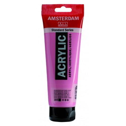 Talens Amsterdam Akrilik Boya 120 ml. 385 Quinacridone Rose Light - Talens