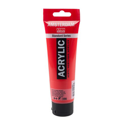 Talens Amsterdam Akrilik Boya 120 ml. 396 Naphthol Red Medium - Talens