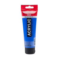 Talens Amsterdam Akrilik Boya 120 ml. 512 Cobalt Blue (Ultramarine) - Talens