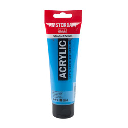 Talens Amsterdam Akrilik Boya 120 ml. 564 Brilliant Blue - Talens
