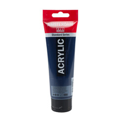 Talens Amsterdam Akrilik Boya 120 ml. 566 Prussian Blue (Phthalo) - Talens