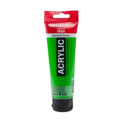 Talens Amsterdam Akrilik Boya 120 ml. 618 Permanent Green Light - Talens