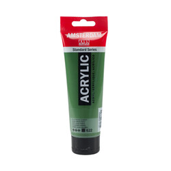 Talens Amsterdam Akrilik Boya 120 ml. 622 Olive Green Deep - Talens