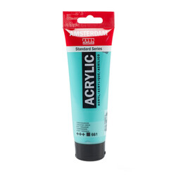 Talens Amsterdam Akrilik Boya 120 ml. 661 Turquoise Green - Talens