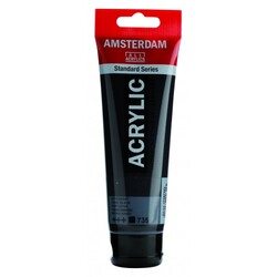 Talens Amsterdam Akrilik Boya 120 ml. 735 Oxide Black - Talens