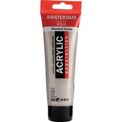Talens Amsterdam Akrilik Boya 120 ml. 800 Silver (Metalik) - Talens