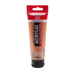 Talens Amsterdam Akrilik Boya 120 ml. 811 Bronze (Metalik) - Talens