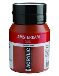 Talens Amsterdam Akrilik Boya 500 ml. 411 Burnt Sienna - Talens