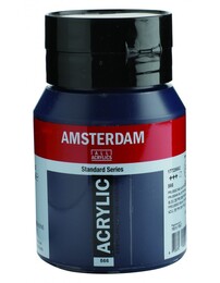 Talens Amsterdam Akrilik Boya 500 ml. 566 Prussian Blue - Talens