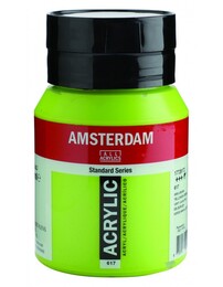 Talens Amsterdam Akrilik Boya 500 ml. 617 Yellowish Green - Talens