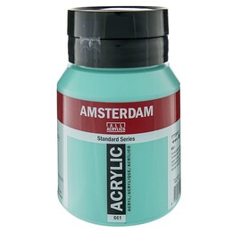 Talens Amsterdam Akrilik Boya 500 ml. 661 Turquoise Green - Talens