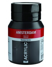 Talens Amsterdam Akrilik Boya 500 ml. 735 Oxide Black - Talens