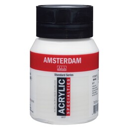 Talens Amsterdam Akrilik Boya 500 ml. 817 Pearl White - 1
