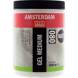 Talens Amsterdam Gel Medium Matt 080 Mat Jel Medyum 1000 ml. - Talens