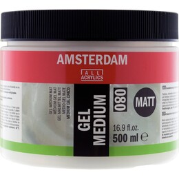 Talens Amsterdam Gel Medium Matt 080 Mat Jel Medyum 500 ml. - Talens