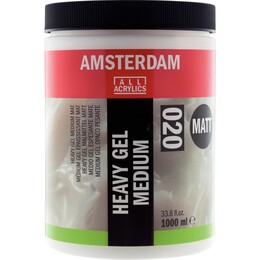 Talens Amsterdam Heavy Gel Medium Matt 020 Kuvvetli Jel Medyum Mat 1000 ml. - Talens
