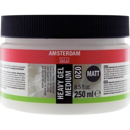 Talens Amsterdam Heavy Gel Medium Matt 020 Kuvvetli Jel Medyum Mat 250 ml. - Talens