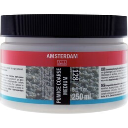 Talens Amsterdam Pumice Coarse Medium Süngertaşı 128 Kalın Grenli Medyum 250 ml. - Talens