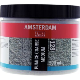 Talens Amsterdam Pumice Coarse Medium Süngertaşı 128 Kalın Grenli Medyum 500 ml. - Talens