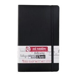 Talens Art Creation Sketchbook Dots Noktalı Eskiz Çizim Defteri Yumuşak Kapak 80 gr. 13x21 cm. 80 yp - 1