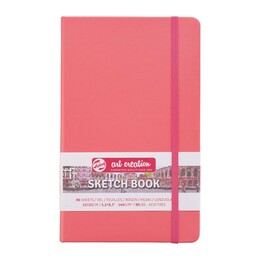 Talens Art Creation Sketchbook Sert Kapak Eskiz Çizim Defteri 140 gr. 13x21 cm. 80 yp. CORAL - 1
