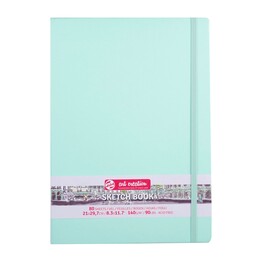 Talens Art Creation Sketchbook Sert Kapak Eskiz Çizim Defteri 140 gr. 21x30 cm. 80 yp. PASTEL MİNT YEŞİLİ - 1
