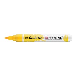 Talens Ecoline Brush Pen Fırça Uçlu Kalem 201 Light Yellow - Talens