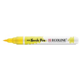 Talens Ecoline Brush Pen Fırça Uçlu Kalem 205 Lemon Yellow - Talens