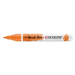 Talens Ecoline Brush Pen Fırça Uçlu Kalem 237 Deep Orange - 1