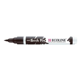 Talens Ecoline Brush Pen Fırça Uçlu Kalem 440 Sepia Deep - Talens