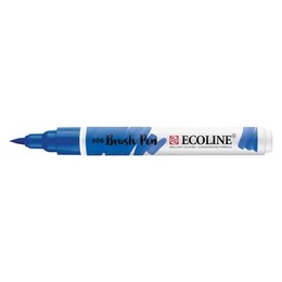 Talens Ecoline Brush Pen Fırça Uçlu Kalem 506 Ultramarine Deep - Talens