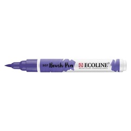 Talens Ecoline Brush Pen Fırça Uçlu Kalem 507 Ultramarine Violet - Talens