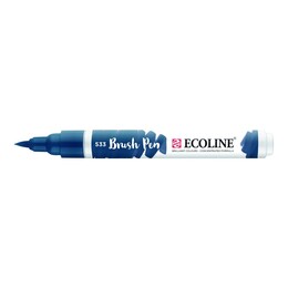 Talens Ecoline Brush Pen Fırça Uçlu Kalem 533 Indigo - Talens