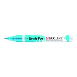 Talens Ecoline Brush Pen Fırça Uçlu Kalem 551 Sky Blue Light - Talens