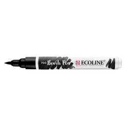 Talens Ecoline Brush Pen Fırça Uçlu Kalem 700 Black - Talens