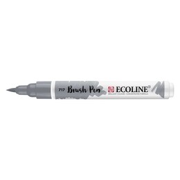 Talens Ecoline Brush Pen Fırça Uçlu Kalem 717 Cold Grey - Talens