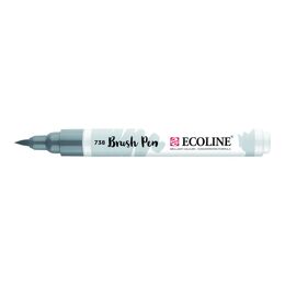 Talens Ecoline Brush Pen Fırça Uçlu Kalem 738 Cold Grey Light - 1