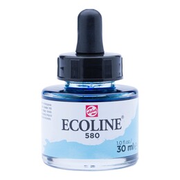 Talens Ecoline Sıvı Suluboya 30 ml. 580 Pastel Blue - Talens