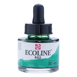Talens Ecoline Sıvı Suluboya 30 ml. 602 Deep Green - Talens